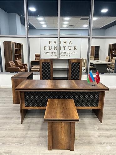 Офисные столы: ✅Stokda: 5 ədəd var ✅Yenidir! qiymət real öz qiymətidir! — 1