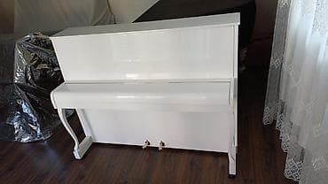Музыкальные инструменты: Ağ rəngli akustik piano – upright (şaquli) modellə Xüsusiyyətlər: - — 1