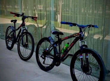 купить горный велосипед недорого: Новый Горный велосипед 26", скоростей: 21, Платная доставка, Самовывоз — 1