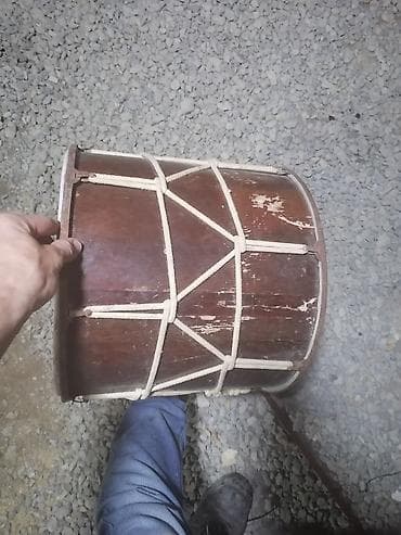 Məhsul 1: Nağara (korpuslu iplə dartmalı baraban) - Korpus: taxta
