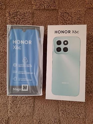 siemens mobil: Honor X6c, 256 GB, rəng - Qara, Sənədlərlə — 2