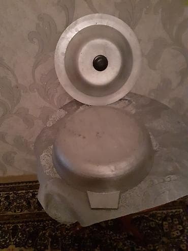 mantı qazanı: Qazan, rəng - Gümüşü, Alüminium, 34 sm — 3