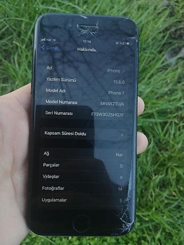 amerikadan iphone almaq: IPhone 7, Qara, Barmaq izi — 6