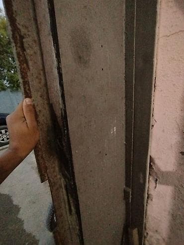 qapi setka: Dəmir Həyət darvazası, 4 m, Mexaniki, Qapı ilə, rəng - Boz, Kredit yoxdur — 1