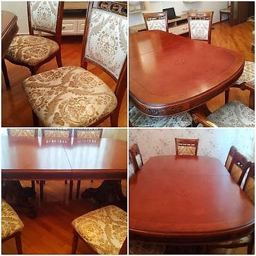 Stol stul desti 10 neferlik yaxsi veziyyetde. qiymət 900 azn ünvan