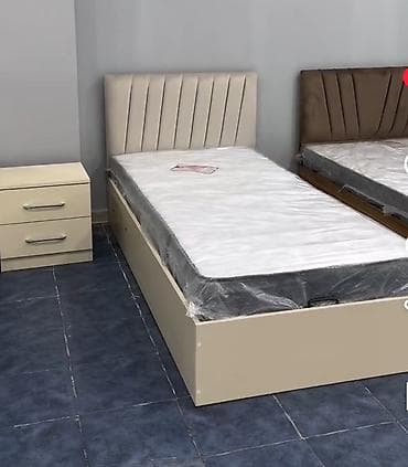 mebel divan: Yataq dəsti – tək nəfərlik - Ölçü: təxmini 90x190 sm tək çarpayı - — 1