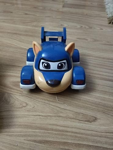 oyuncaq traktor: Uşaq oyuncağı – mavi rəngli heyvan fiqurlu maşın sonic oyunun — 2