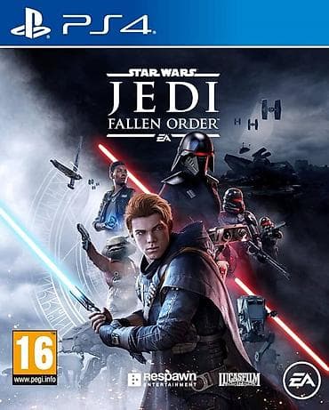 video reqstrator: Ps4 star wars jedi fallen order. Tam bağlı upokovkada orginal — 1