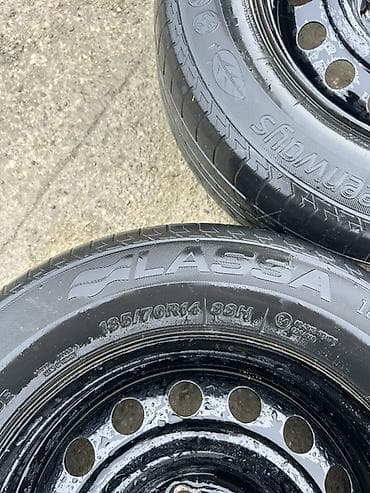 teker barter: İşlənmiş Disk təkər 185 / 70 / R 14, 4 Boltlu — 8