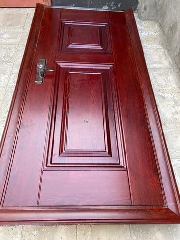 qapı uzluyu: Mənzil üçün Yeni Giriş qapısı 100x210 sm Glazok ilə, Zəmanətsiz, Ünvandan götürmə — 2