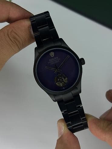 Новый, Наручные часы, Rolex, цвет - Черный — 1