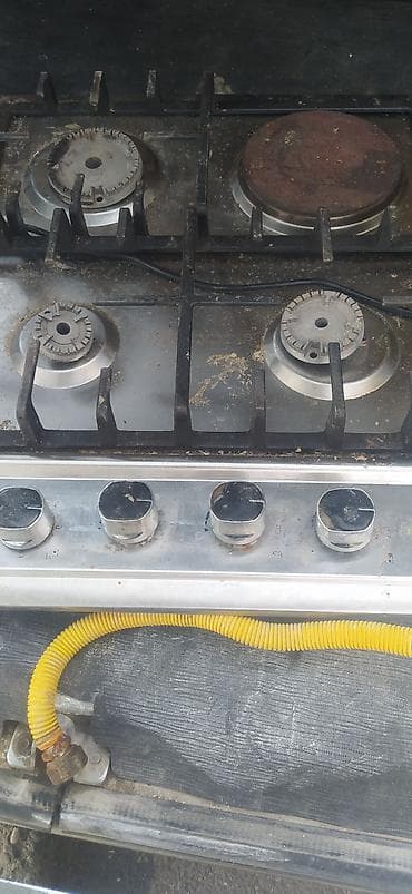 Qarışıq sobası Quraşdırılan, 4 gözlü