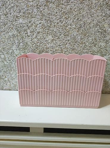 advent calendar qutusu: Çəhrayı plastik təşkilatçı/qutu - Material: möhkəm plastik - Rəng — 2