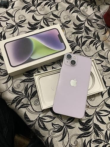 iphone 17 dubai: IPhone 14, 128 GB, Deep Purple, Face ID — 1