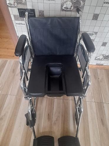 Унитазы для маломобильных людей: Tualet qablı əlil arabası - Evdə qulluq və gigiyena üçün nəzərdə — 1