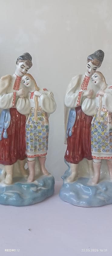 şaxta baba oyuncagi: Fiqur, Keramika, rəng - Ağ — 1