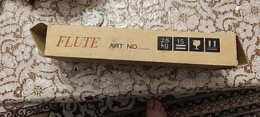 nəfəs aləti: Məhsul: Klassik konsert fleytası (metal gövdə) + sərt futlyar — 6