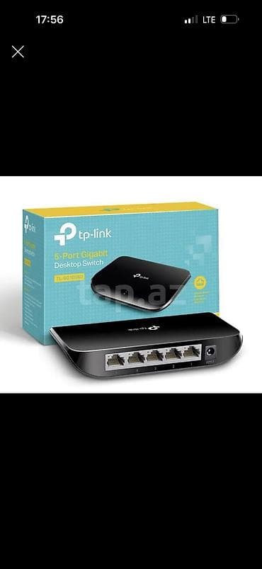 simsiz modem: TP-Link Wi‑Fi avadanlığı dəsti Məzmun: - TP-Link simsiz router (4 — 2