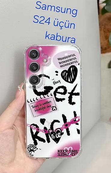 gence telefon satisi: Kaburalar Samsung S21 və Samsung S24 üçün.Hər biri 2 manat.Tək tək — 2