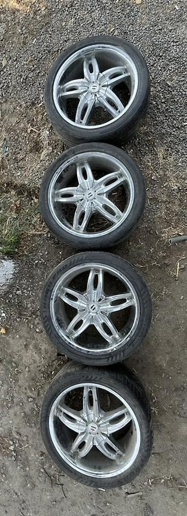 авто прадажа: Alüminium yüngül lehimli disk və təkər komplekti 245/40ZR18 — 5