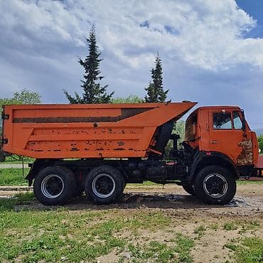 Транспорт: KAMAZ 6x4 özboşaldan yük maşını - Kuzov: üç tərəfli hidravlik dump — 3