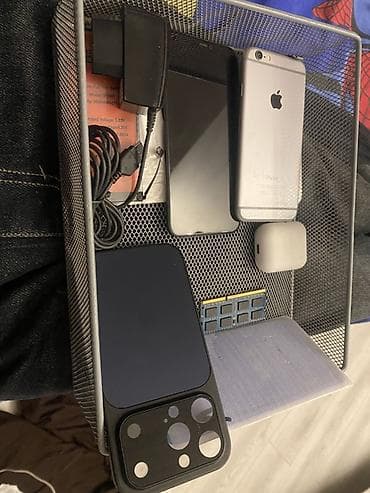 iphone quba: IPhone 6, Space Gray, Barmaq izi — 1