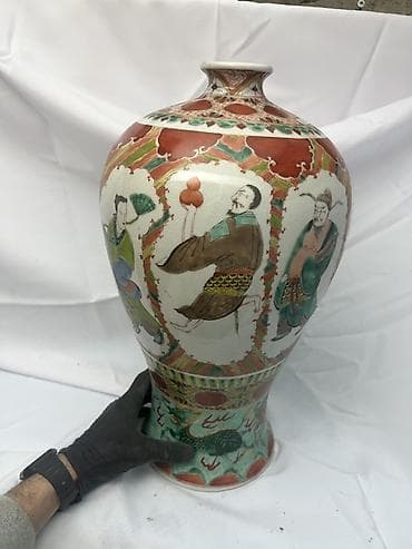 yapay gul: Bir vaza, Farfor — 4