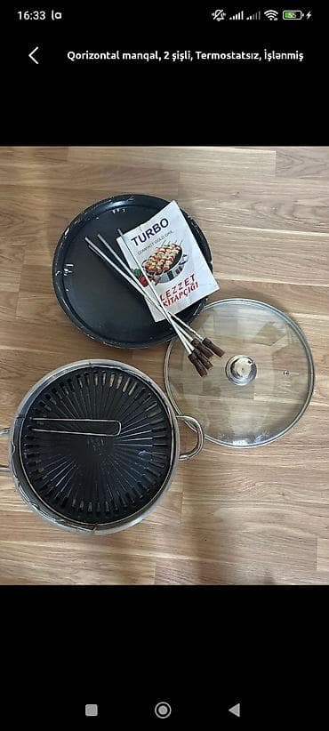 set qabları: Qazan, rəng - Gümüşü, Paslanmayan polad — 2