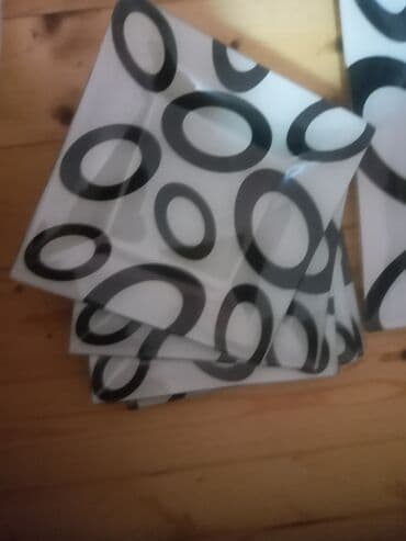 tort qablari: Tort və şiriniyyat qabı, Şüşə — 2