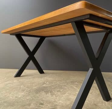 kerpic zavodu: Qonaq masası, Yeni, Açılmayan, Taxta, Dördbucaq masa — 3