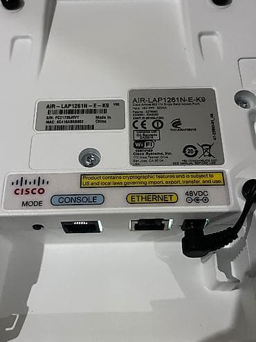 samsung tablet s7: Cisco Air LAP 1261 N-E-K 9 Access Point satılır — 2