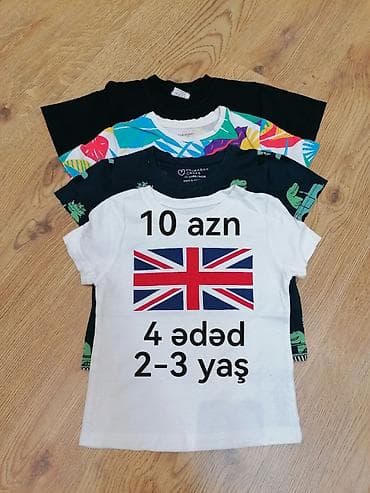 28 razmer: Uşaq köynekleri 2-3 dəfə geyinilib ucuz qiymətə satiram, 2-3 dəst — 3