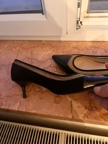 derihan ayakkabı: Qadın ayaqqabı dəsti razmer 40 1) Qara dəri klassik tuflilər - Marka — 5