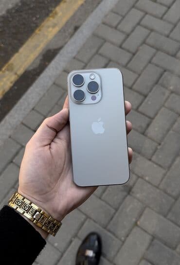 Mətbəx texnikası: IPhone 15 Pro, 256 GB, Natural Titanium, Face ID — 5