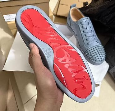 sport ayaqqabilar: Lüks kişi krossovkaları – müxtəlif modellər 1) Qara dəri krossovka - — 4