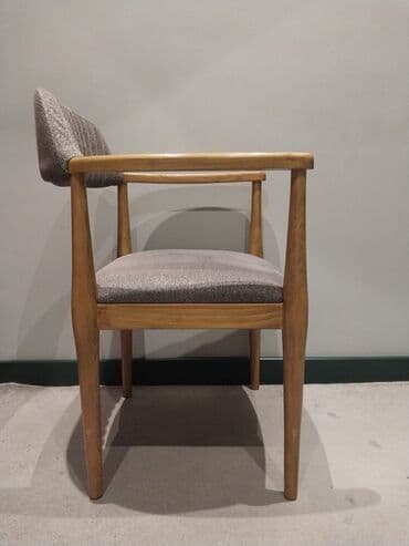 Sifarişlə mebel: Qonaq otağı üçün, Yeni, Qatlanmayan, rəng - Boz Stul — 1