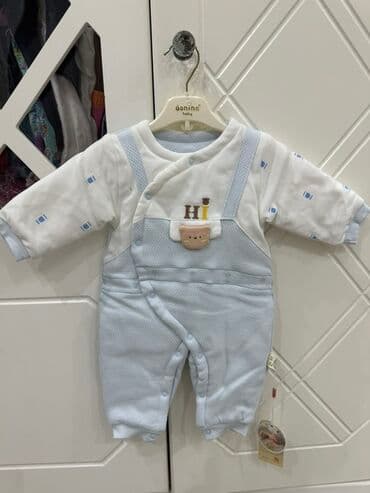Детская одежда и обувь: Комбинезон, Унисекс, 0 - 3 мес. — 1