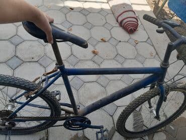 велосипед двухподвес: Ranger markalı dağ velosipedi. Mavi rəngli çərçivəyə malikdir və — 3