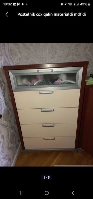 tamet qiymetleri: Postelnik olcu: 1.10 hundurluy eni 72 sm Usdunun eni 73 sm — 3