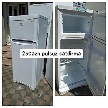 uslitel satilir: 2 qapılı Indesit Soyuducu Satılır, rəng - Ağ — 1