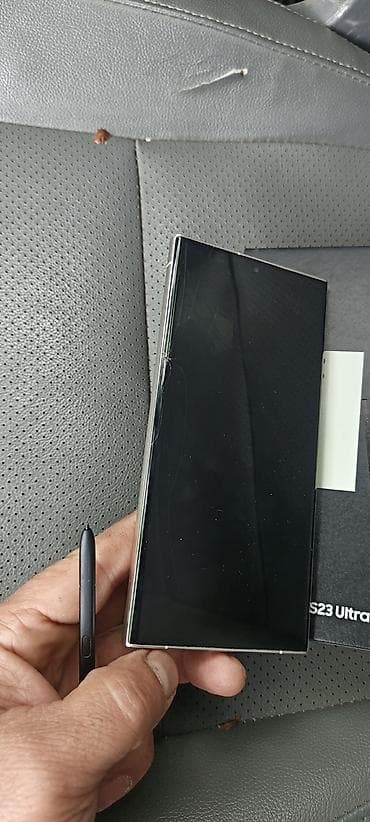 a15 samsung: Samsung Galaxy S23 Ultra, rəng - Ağ, Qırıq — 3