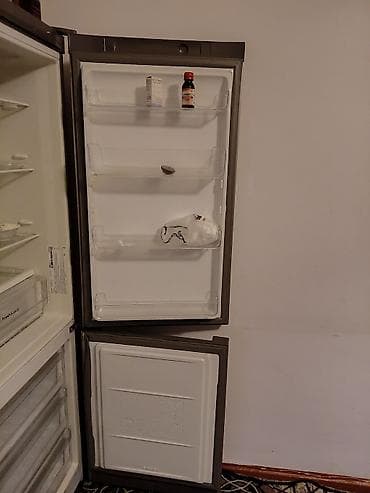 msi 17.3" gl75: 2 qapılı Indesit Soyuducu Satılır, rəng - Gümüşü, Təkərli — 2