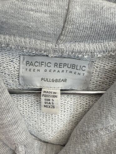 qadın paltolari: Svitşot, PULL&BEAR, S, rəng - Boz — 2