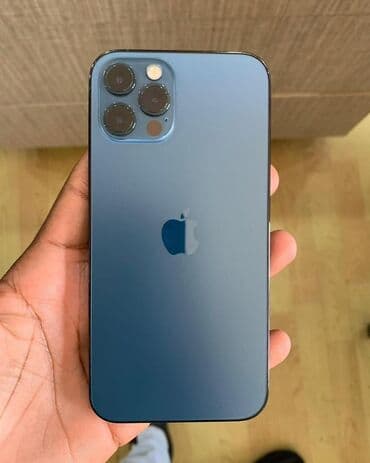 blu: IPhone 12 Pro, 128 GB, Pacific Blue, Face ID — 5