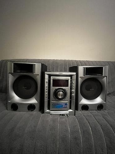 musiqi sentir: Sony mini Hi-Fi müzik mərkəzi – güclü stereo akustika ilə tam set - — 4