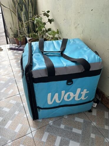 Профессиональные кофемашины: Wolt çatdırılma çantası – iri həcmli, izotermik daşıma üçün - Rəng — 1