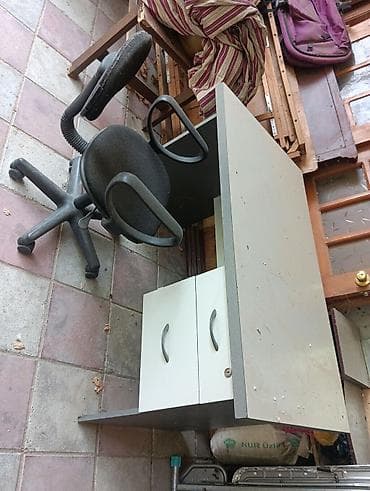 stul stol: Mebel dəsti – müxtəlif istifadə üçün praktik elementlər: - Yazı — 1