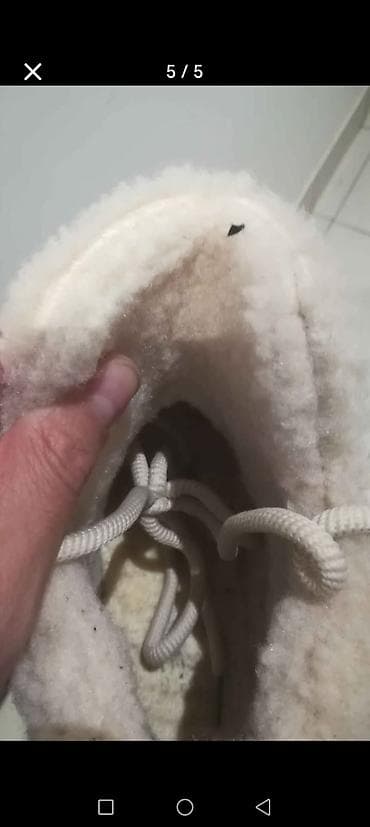 Qadın ayaqqabıları: Zara, Ölçü: 41, rəng - Bej, İşlənmiş — 5