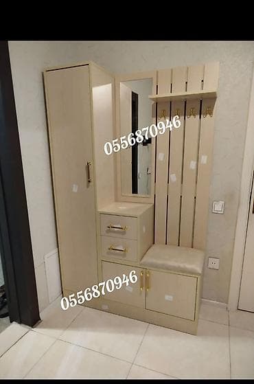 sifonerlər: Yeni, 2 qapılı, Qəhvəyi, Digər material Ayaqqabı dolabı — 2