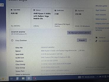 hp pavilion g 7: HP noutbuk 20 gün işlənib təzə kimidi - Brend: HP - Korpus: qara — 5